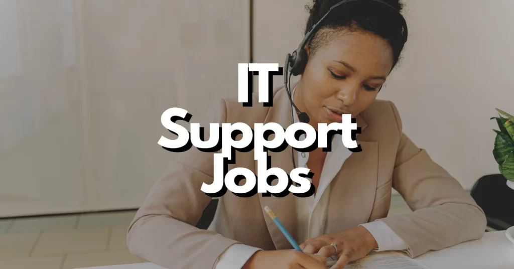 jobs for it support